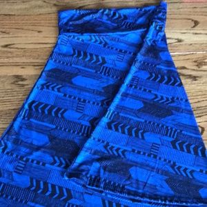 LuLaRoe L Azure skirt